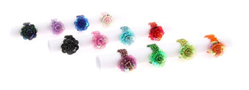 Bead Ring Assortment (12 pcs) - One Size Fits All