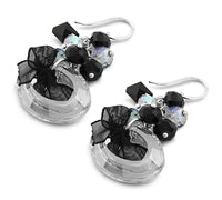 Fashion Earrings - Dangling w/ Crystals