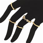 Fashion Ring - 5-Piece w/ Love Lettering Stretchable Ring