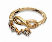 Fashion Ring - Infinity Sign w/ Love Letters Wrap Around