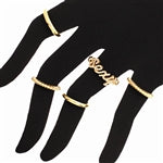 Fashion Ring - 5-Piece w/ Sexy Lettering Stretchable Ring