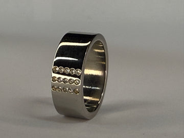 Titanium Ring w/ CZ