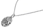 Necklace W/ CZ - Heart