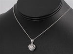 Necklace W/ CZ - Heart