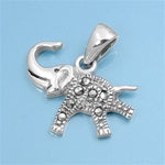 MARCASITE PENDANT - Elephant