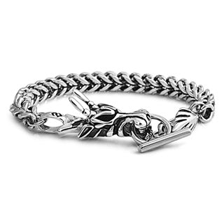 Stainless Steel Bracelet - Dragon's Head