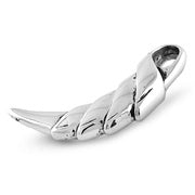 Steel Pendant - Horn