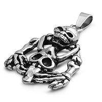 Stainless Steel Pendant - Skull