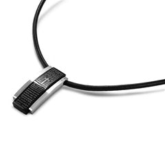 Stainless Steel Necklace - Latin Prayer