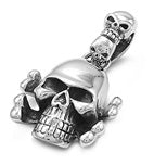 Stainless Steel Pendant - Skull
