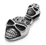 Stainless Steel Pendant - Skull