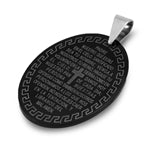 Stainless Steel Pendant - Prayer Pendant