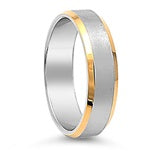 Stainless Steel Ring - Two-Tone
