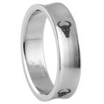 Plain Stainless Steel Ring - Brahma Bull