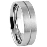Stainless Steel Ring - Cut-out Design
