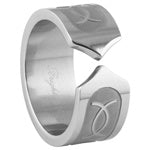 Stainless Steel Ring Open Face