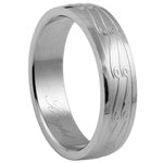 Stainless Steel Ring - Cool Waves