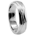 Stainless Steel Ring - X Mark