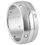 Stainless Steel Ring - CZ Sparkle