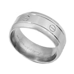 Stainless Steel Ring - Rivets 2