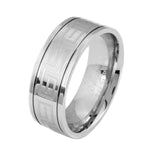 Stainless Steel Ring - Laser Maze