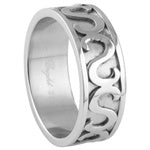 Stainless Steel Ring - Serpentine