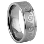 Stainless Steel Ring - Spiral
