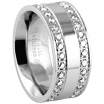 Stainless Steel Ring - CZ All Around
