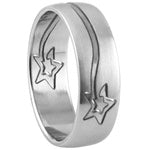 Stainless Steel Ring - Star Puzzle