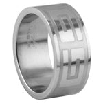 Stainless Steel Ring - Square G