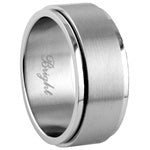 Stainless Steel Plain Spinner Ring