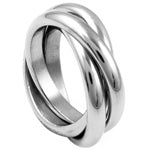 Stainless Steel Rolling Tri-Band