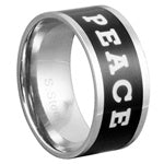 Stainless Steel Ring - “PEACE"