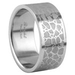 Stainless Steel Ring - Stone Path