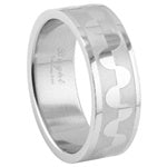 Stainless Steel Ring - Axis Matte