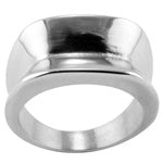 Stainless Steel Ring - Concave Polish
