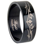 Stainless Steel Ring - Tribal Enamel 2