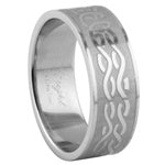 Stainless Steel Ring - Celtic Weave