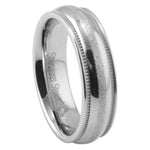 Stainless Steel Ring - Polished Reeds