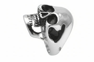 Stainless Steel Skull Ring - Skull Face