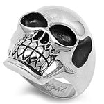 Stainless Steel Ring - Classic Skull