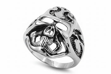 "Road Hog" Stainless Steel Ring