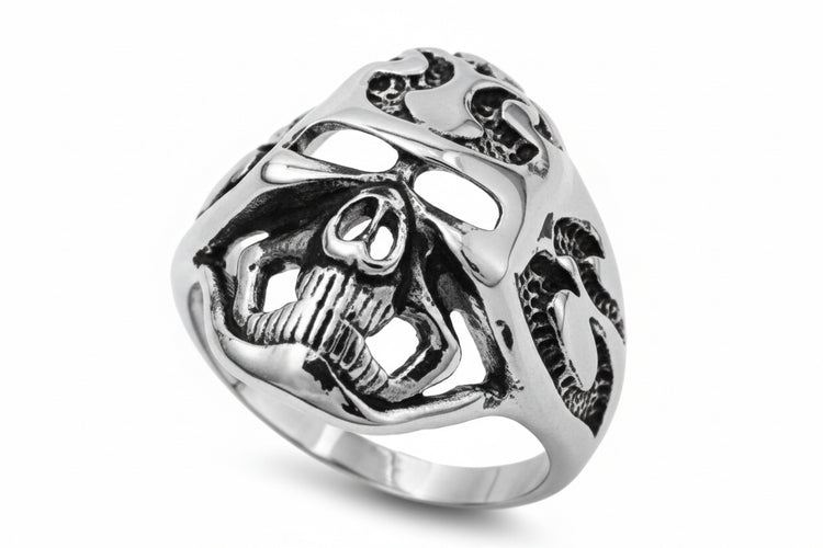"Road Hog" Stainless Steel Ring