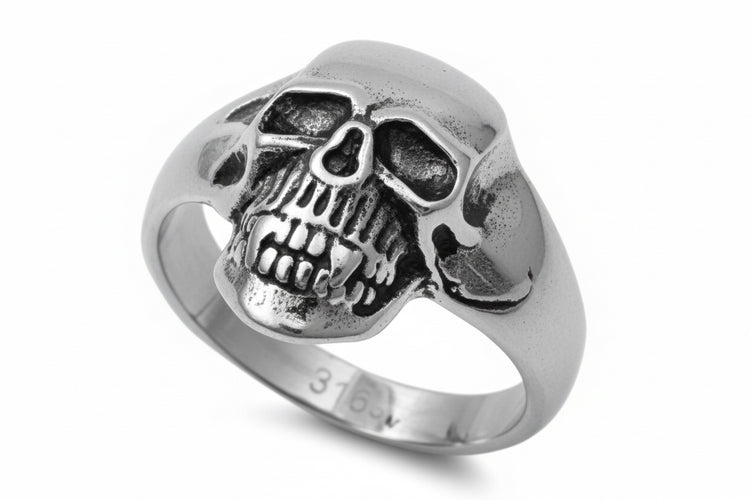 "Phantom Skull" Stainless Steel Ring