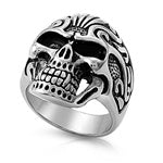 Stainless Steel Ring - Skull