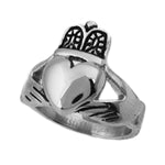 Stainless Steel Ring - Claddagh