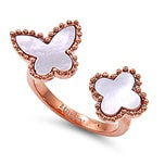 Stainless Steel Ring - Butterfly