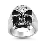 Stainless Steel Ring - Skull