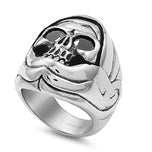 Stainless Steel Ring - Skull
