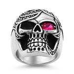 Stainless Steel Ring - Skull